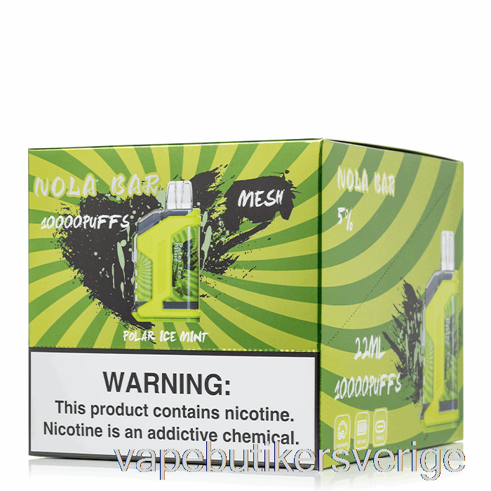 Vape Sverige [10-pack] So Soul Nola Bar 10000 Engångs